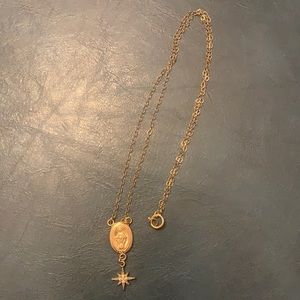 Virgin Mary necklace